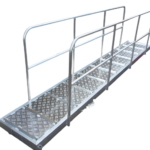 Pasarela metálica industrial